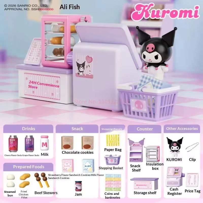Sanrio Tüm Mutfak Serisi Kör K - Food Storage Bag Organizer incelemesi ve fiyatı