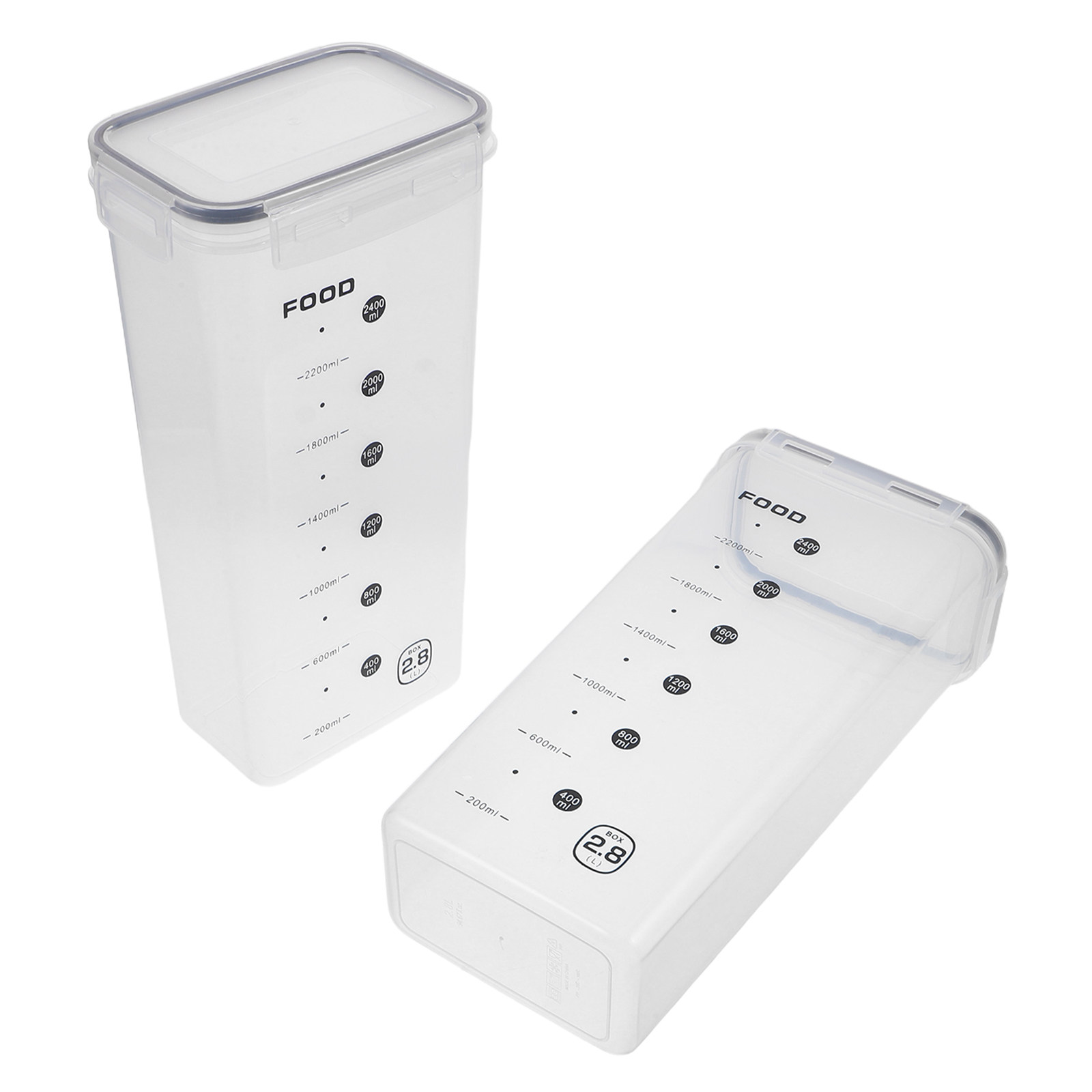 2 Adet Şeffaf Tahıl Saklama Ka - Food Storage In The Kitchen incelemesi ve fiyatı