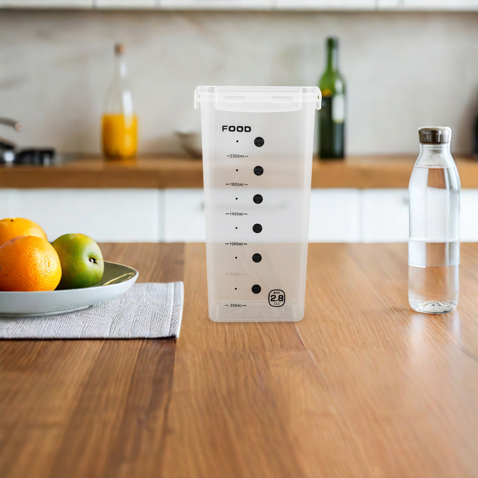 2 Adet Şeffaf Tahıl Saklama Ka - Food Storage In The Kitchen incelemesi ve fiyatı